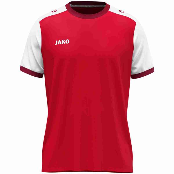 Jako Trikot DYNAMIC - kurzarm rot/weiß | 116 | Kurzarm