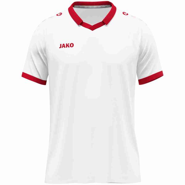 Jako Trikot Glory - kurzarm weiß/rot | S | Kurzarm