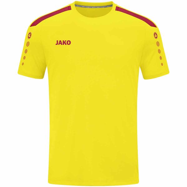 Jako Trikot POWER citro/rot | 116 | Kurzarm