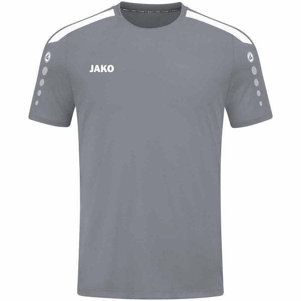 Jako Trikot POWER steingrau | 116 | Kurzarm