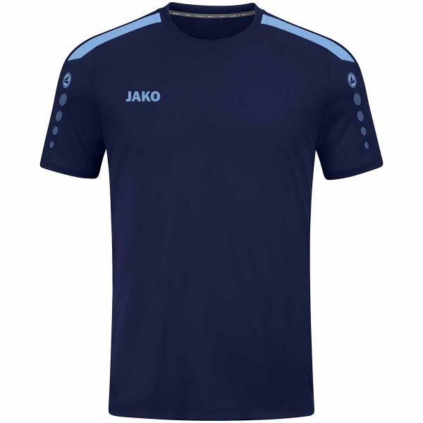 Jako Trikot POWER marine/skyblue | 116 | Kurzarm