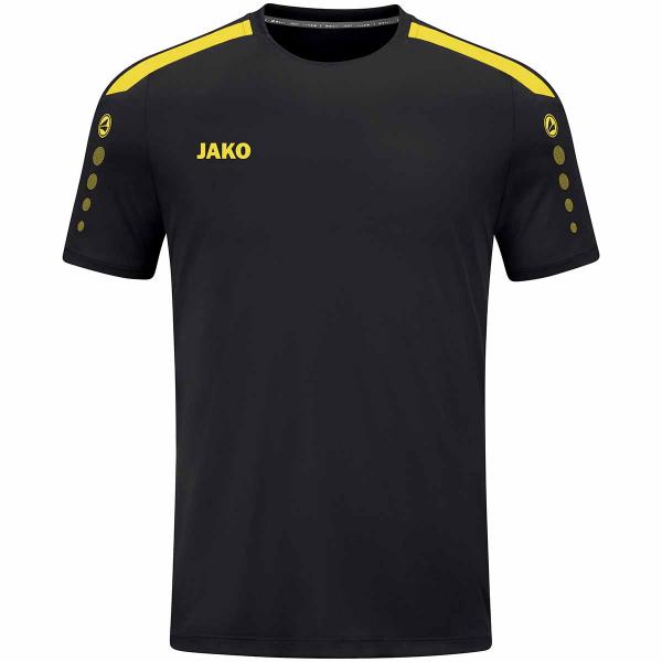 Jako Trikot POWER schwarz/citro | 116 | Kurzarm