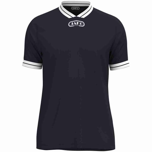 Jako Trikot Retro - kurzarm marine/weiß | 128 | Kurzarm
