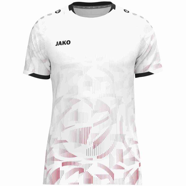 Jako Trikot SONIC - kurzarm weiß/rot/grau | 128 | Kurzarm