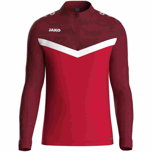 Jako Ziptop ICONIC rot/weinrot | 128