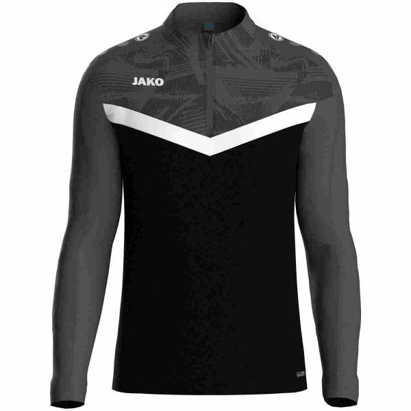Jako Ziptop ICONIC schwarz/anthrazit | 128