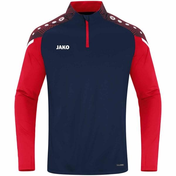 Jako Ziptop PERFORMANCE marine/rot | 128