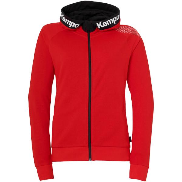 Kempa Damen-Kapuzenjacke CORE26 rot | XS