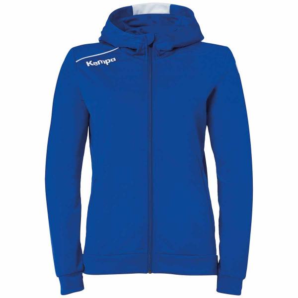 Kempa Damen-Kapuzenjacke PLAYER royal/weiß | XS