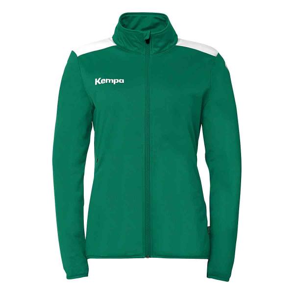 Kempa Damen-Polyesterjacke EMOTION 27 lagune/weiß | XS