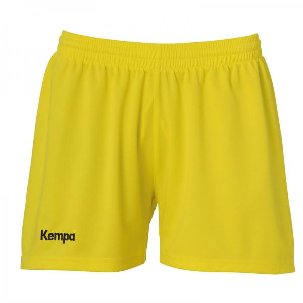 Kempa Damen-Short CLASSIC limonengelb | XS