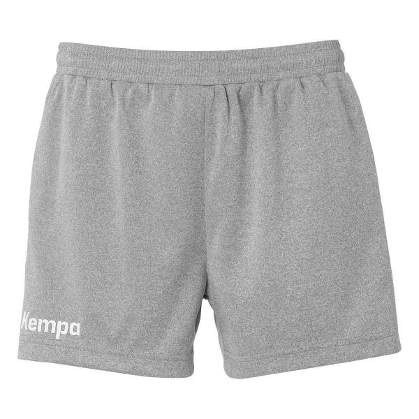 Kempa Damen-Short PERFORMANCE dark grau melange | XS