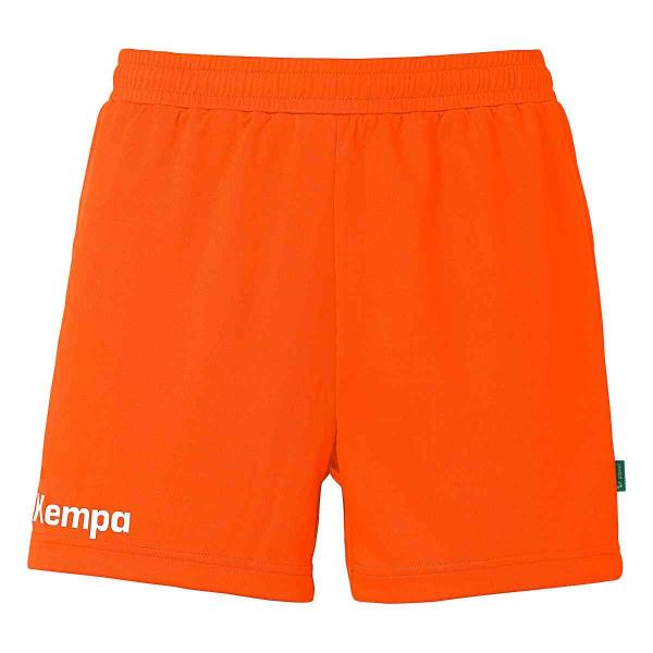 Kempa Damen-Short PERFORMANCE fluoorange | XS