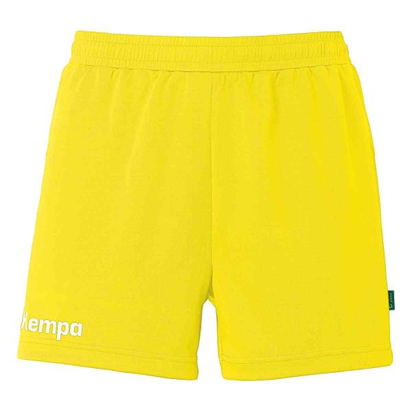 Kempa Damen-Short PERFORMANCE limonengelb | XS