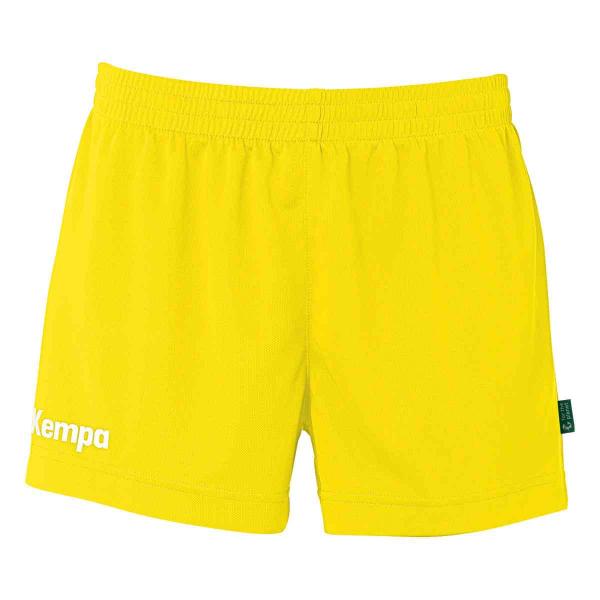 Kempa Damen-Short TEAM limonengelb | XS