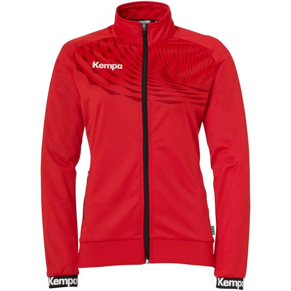 Kempa Damen-Trainingsjacke WAVE 26 rot/chilirot | XS