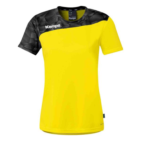 Kempa Damen-Trikot ATHLETICS 29 limonengelb/schwarz | XS | Kurzarm