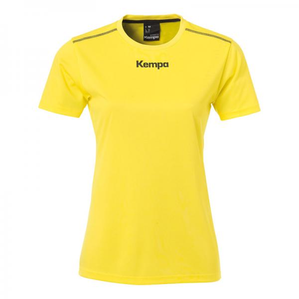 Kempa Damen-Trikot BASIC - kurzarm limonengelb | XS