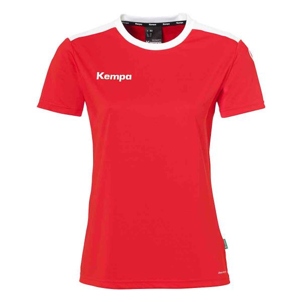 Kempa Damen-Trikot EMOTION 27 rot/weiß | XS | Kurzarm
