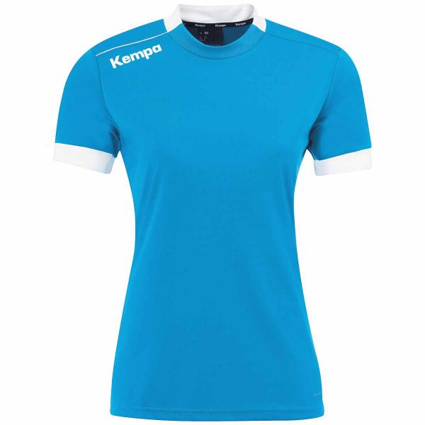 Kempa Damen-Trikot PLAYER kempablau/weiß | XS | Kurzarm