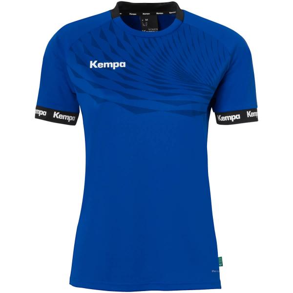 Kempa Damen-Trikot WAVE 26 royal/marine | XL | Kurzarm