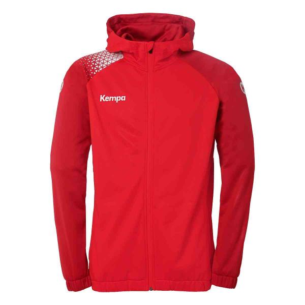 Kempa Kapuzenjacke AMBITION 28 rot/chilirot | 128