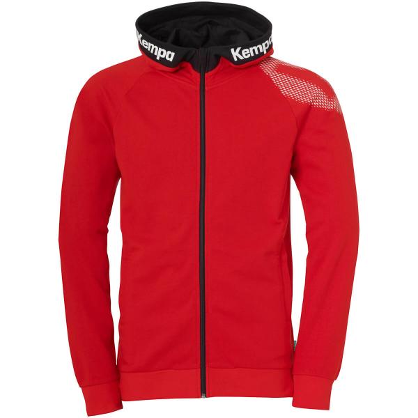 Kempa Kapuzenjacke CORE 26 rot | 116