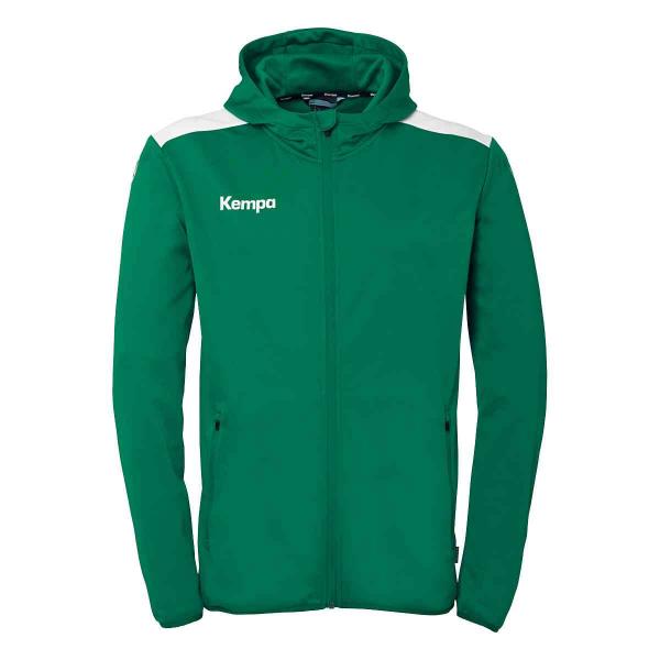 Kempa Kapuzenjacke EMOTION 27 lagune/weiß | 116