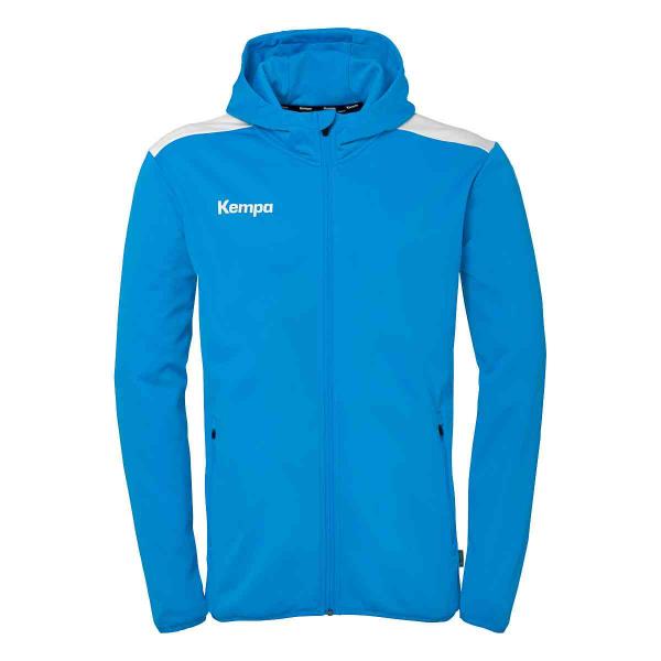 Kempa Kapuzenjacke EMOTION 27 kempablau/weiß | 116