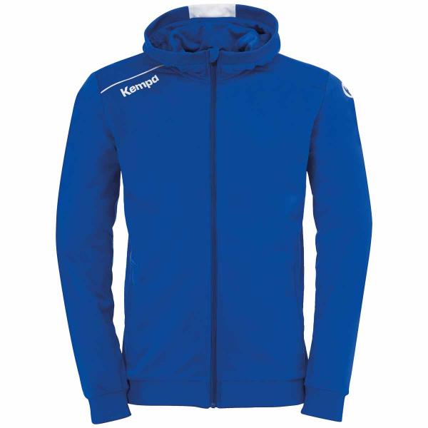 Kempa Kapuzenjacke PLAYER royal/weiß | 116