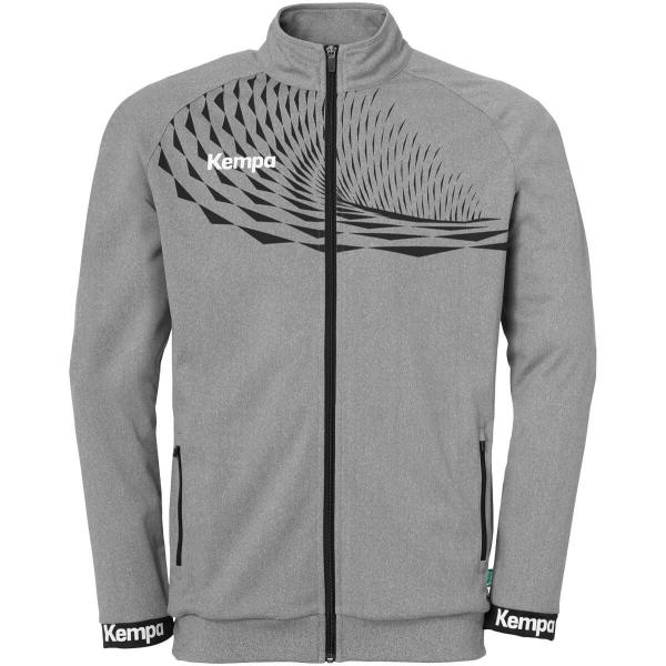 Kempa Trainingsjacke WAVE 26 dark grau melange/anthrazit | 116