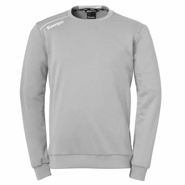 Kempa Trainingstop PLAYER dark grau melange/weiß | 116