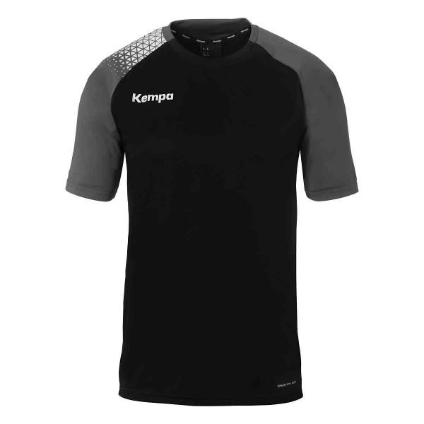 Kempa Trikot AMBITION 28 schwarz/anthrazit | 116 | Kurzarm