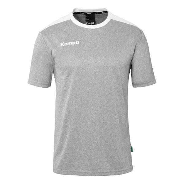 Kempa Trikot EMOTION 27 dark grau melange/weiß | 116