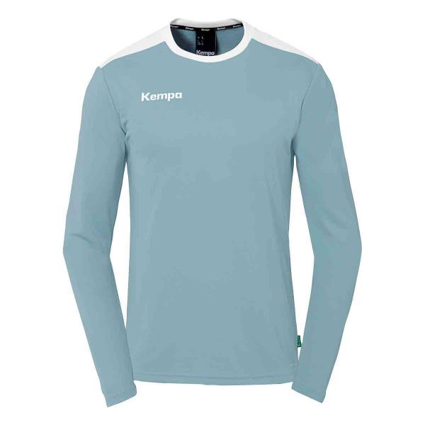 Kempa Trikot EMOTION 27 - langarm aqua/weiß | 152 | Langarm