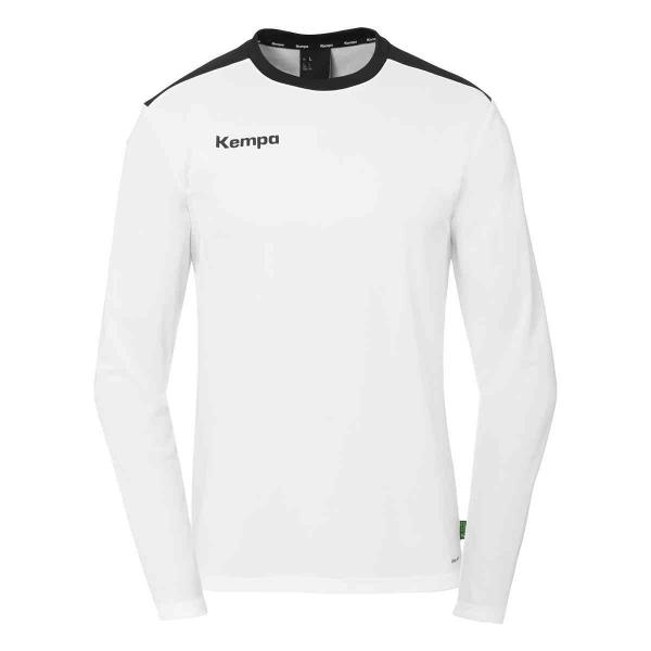 Kempa Trikot EMOTION 27 - langarm weiß/schwarz | 152 | Langarm