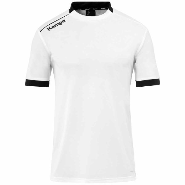 Kempa Trikot PLAYER weiß/schwarz | 116 | Kurzarm