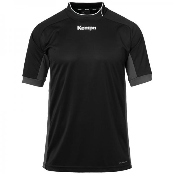 Kempa Trikot PRIME - kurzarm schwarz/anthrazit | 128 | Kurzarm