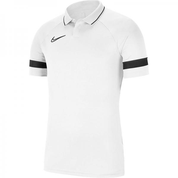 Nike Poloshirt ACADEMY 21 white/black | S