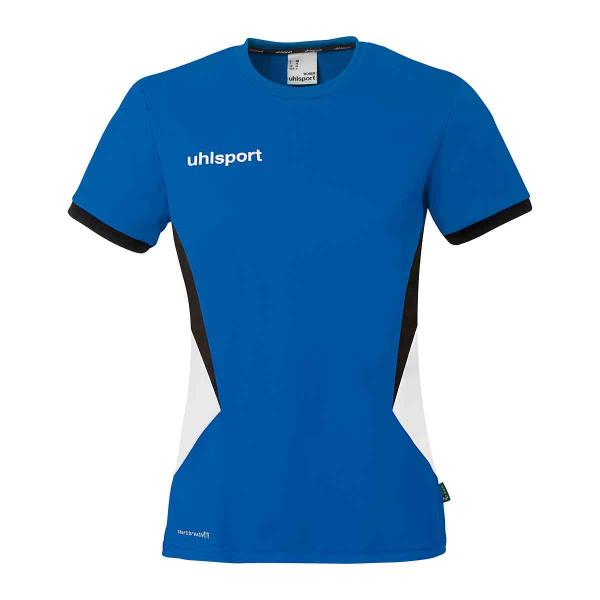 uhlsport Damen-Trikot EQUIPE 29 azurblau/weiß | XS | Kurzarm