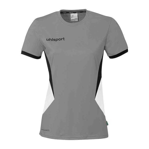 uhlsport Damen-Trikot EQUIPE 29 steingrau/weiß | XS | Kurzarm