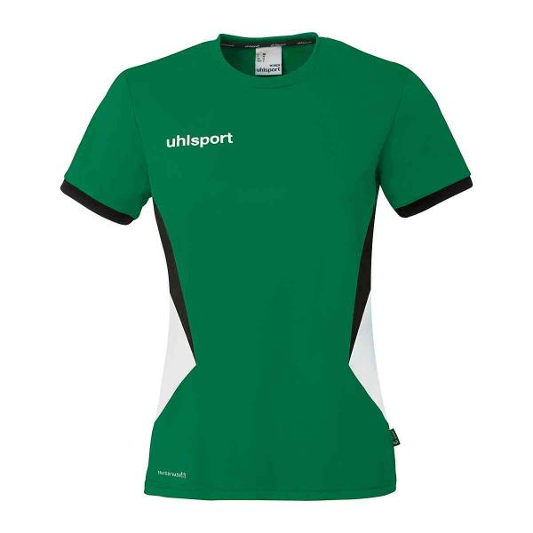 uhlsport Damen-Trikot EQUIPE 29 lagune grün/weiß | XS | Kurzarm
