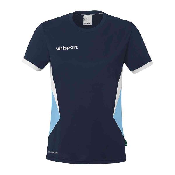 uhlsport Damen-Trikot EQUIPE 29 marine/skyblau | XS | Kurzarm
