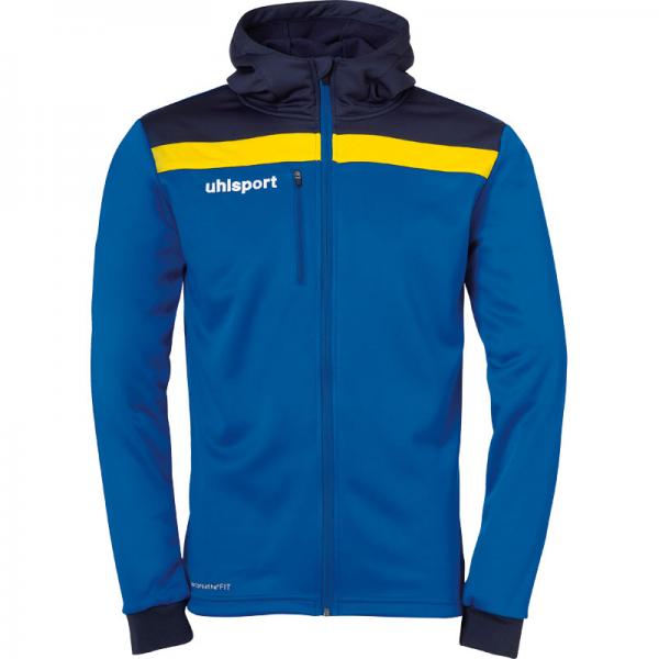 uhlsport Kapuzenjacke OFFENSE 23 royalblau/gelb | 116