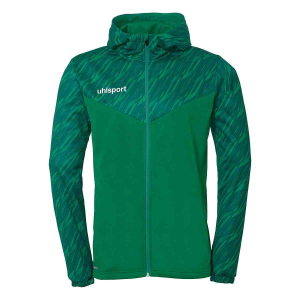 uhlsport Kapuzenjacke PROGRESSIVE 28 lagune grün | 116