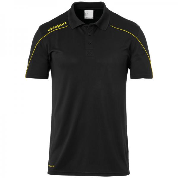 uhlsport Poloshirt STREAM 22 schwarz/gelb | 140