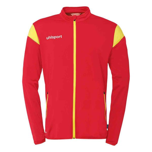 uhlsport Polyesterjacke SQUAD 27 rot/limonengelb | 116