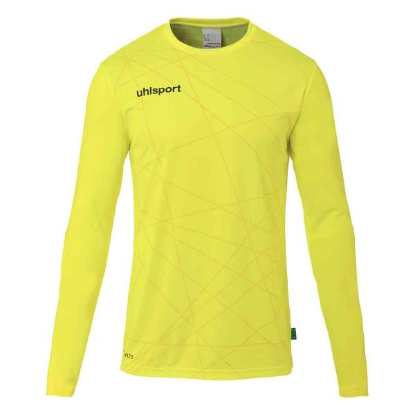 uhlsport Torwarttrikot PREDICITION fluo gelb/schwarz | 140 | Langarm