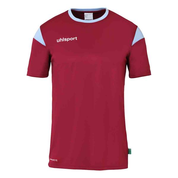uhlsport Trikot SQUAD 27 bordeaux/skyblau | 116 | Kurzarm
