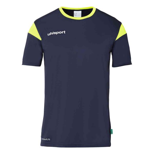uhlsport Trikot SQUAD 27 marine/flue gelb | 116 | Kurzarm